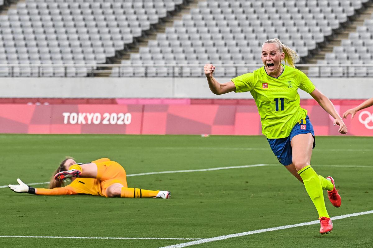 suecia Tokio futbol femenino