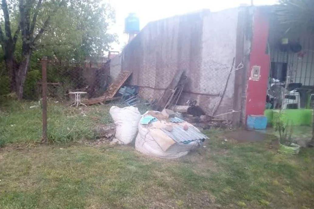 crimen en Benavídez terreno