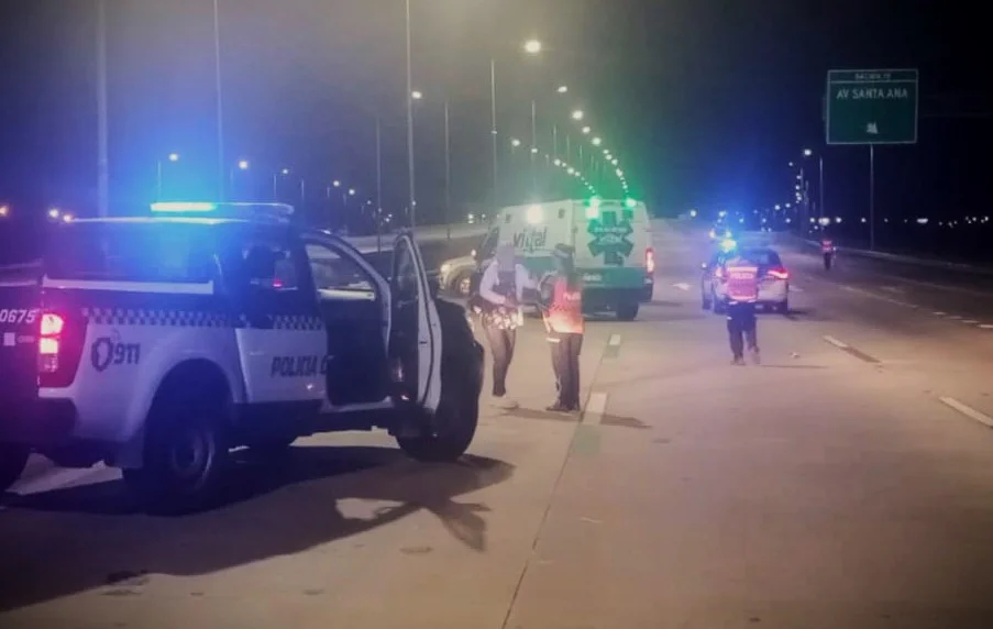 Accidente fatal en Circunvalación (Policía)