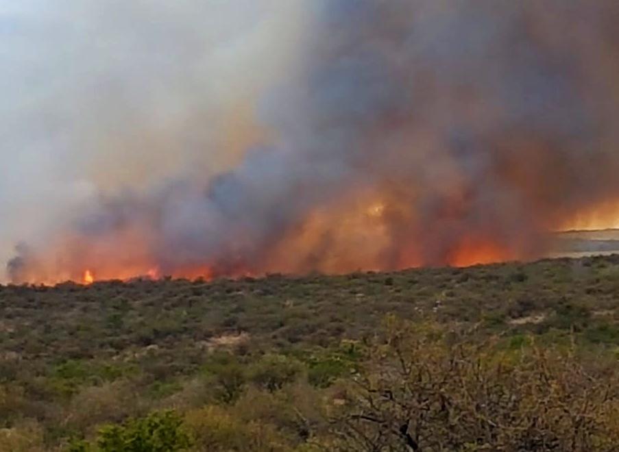 incendio en traslasierras