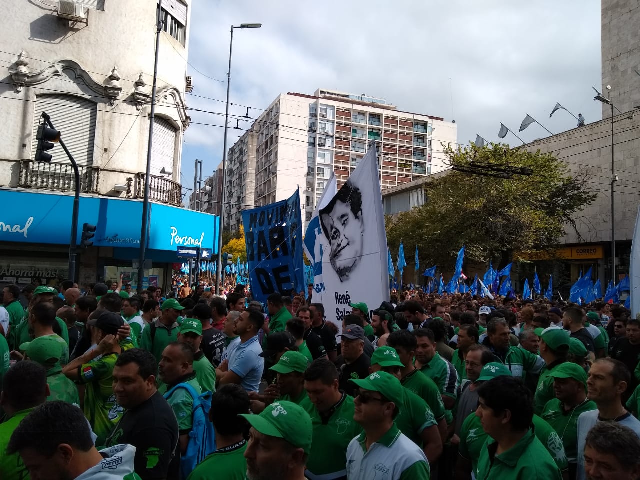 gremios marcha Foto: LNM