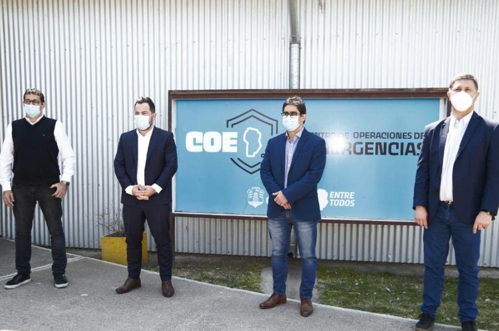 Entrega de equipamientos por coronavirus en Villa María 06 10 2020