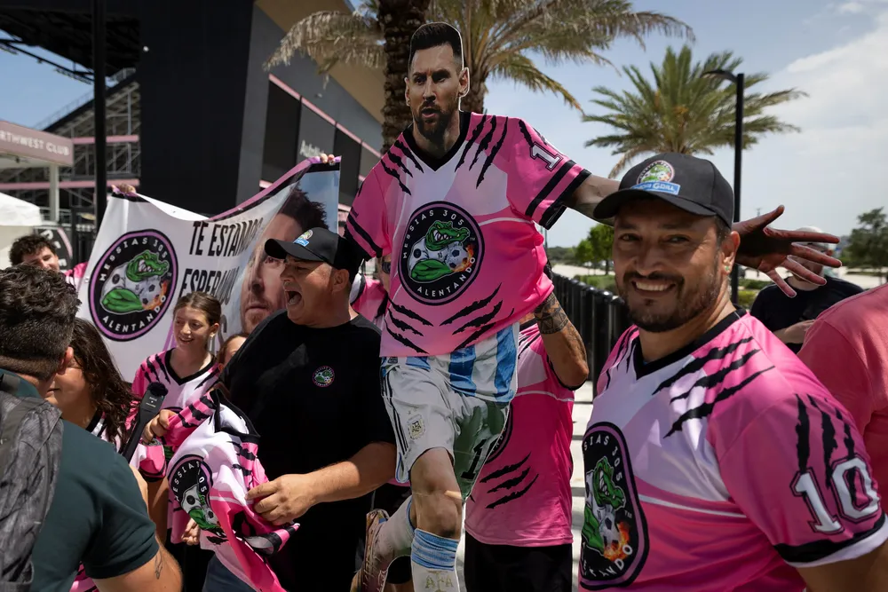 Furor en Miami por Lionel Messi (NA)
