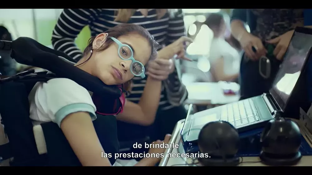Irene Cuevas, captura del documental La Ire