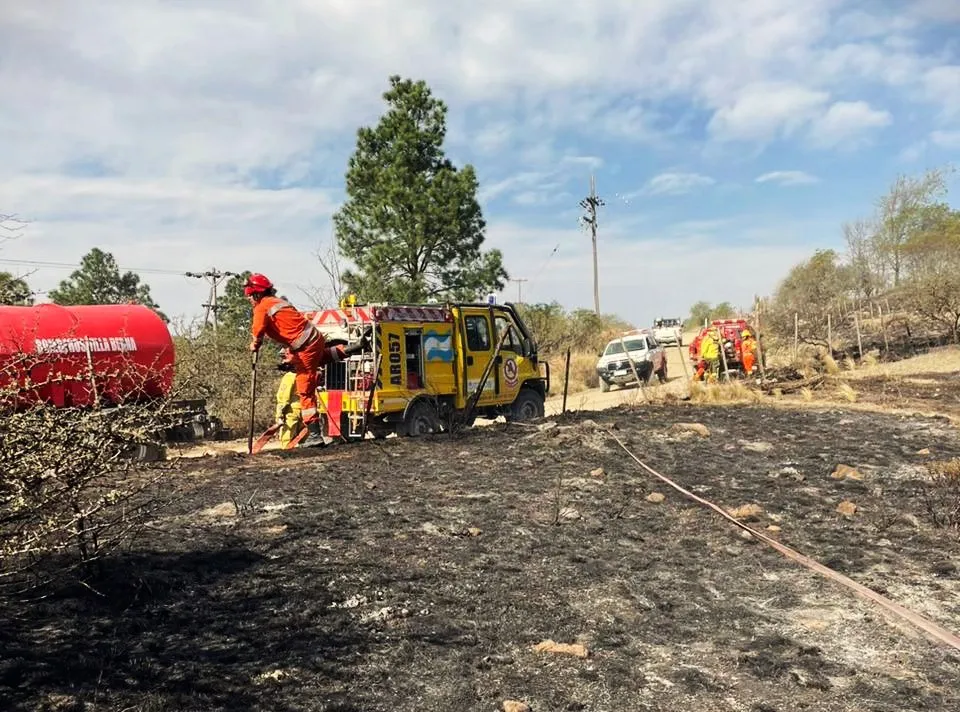 Incendio Villa Berna (Bomberos Villa Berna)
