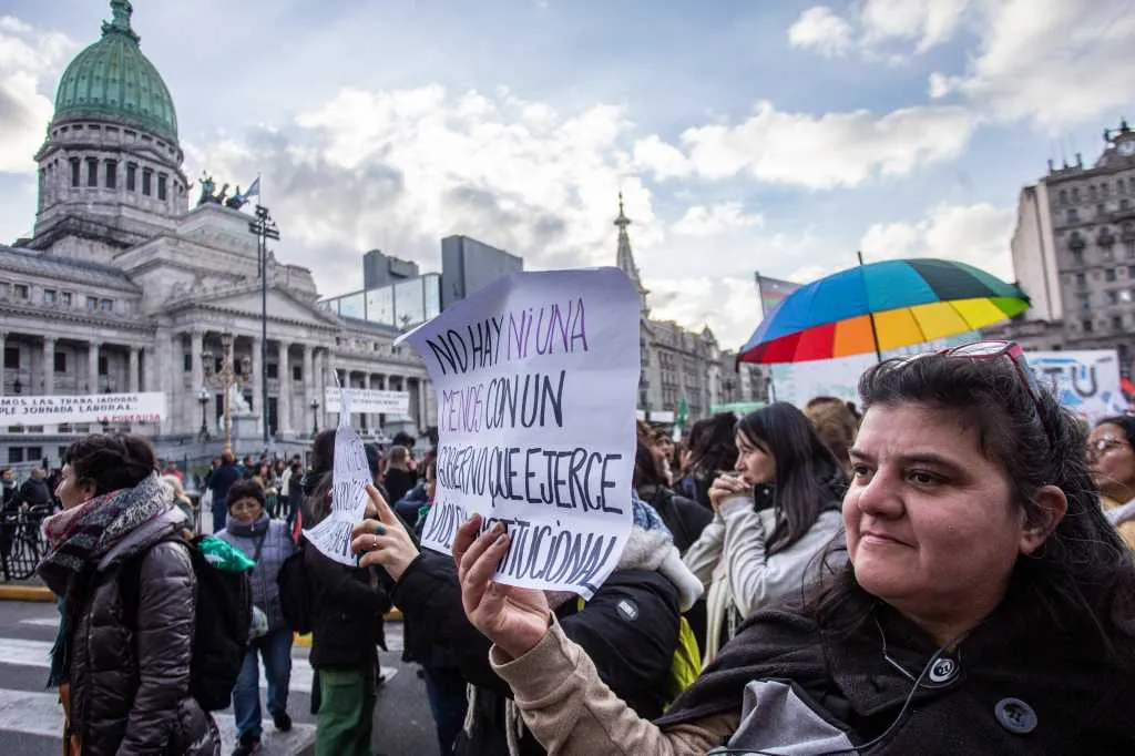 NiUnaMenos en Buenos Aires NA