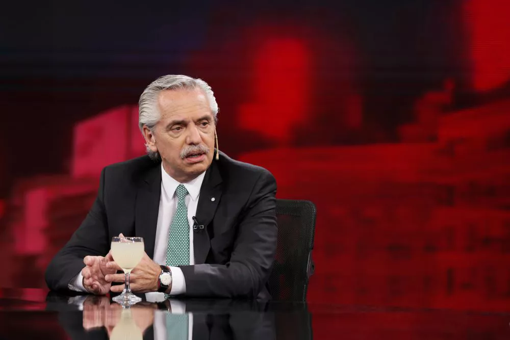 Alberto Fernandez en C5N by Télam