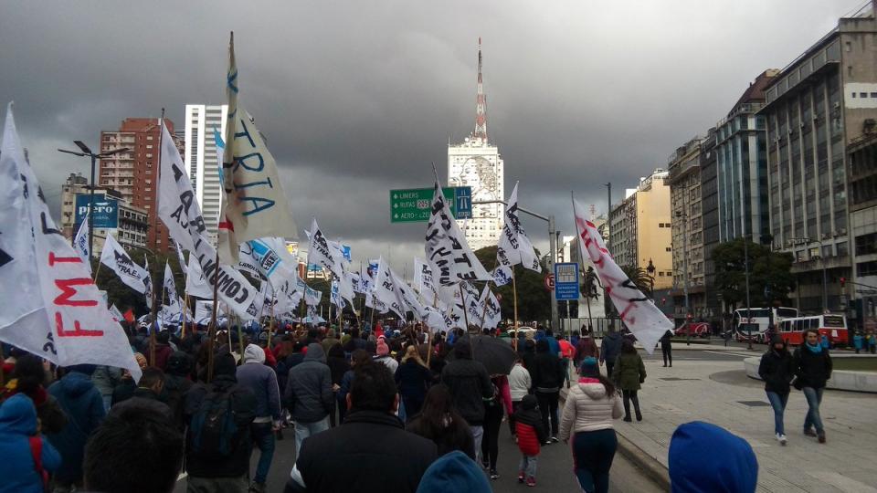 Marcha contra el FMI