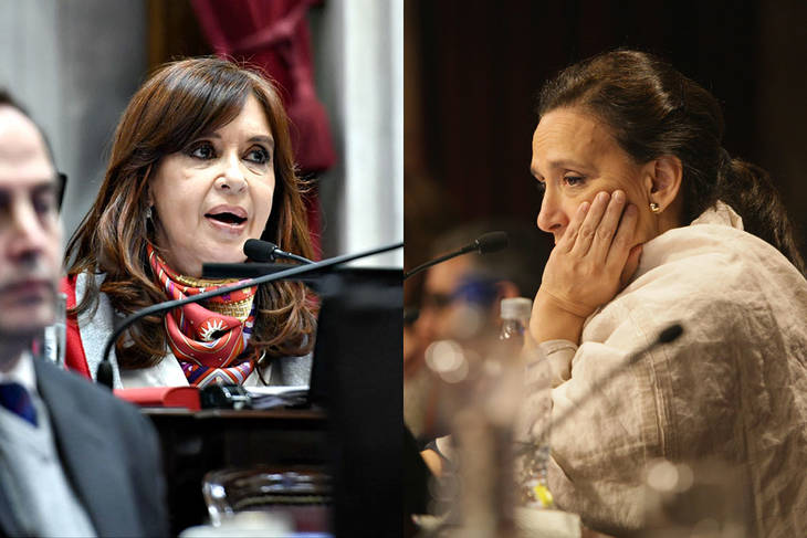 Michetti y Cristina fernández