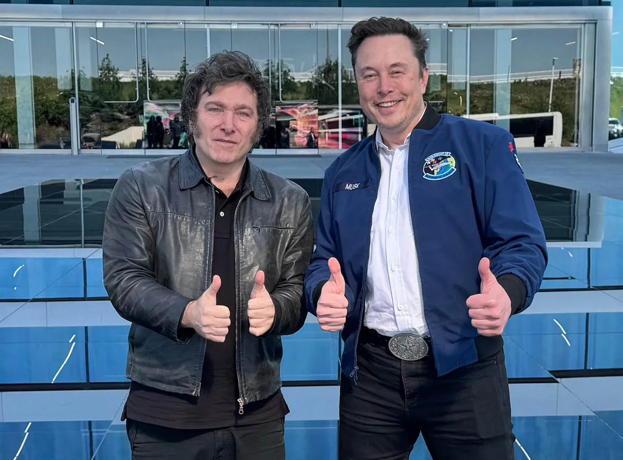 ELON MUSK Y MILEI 1