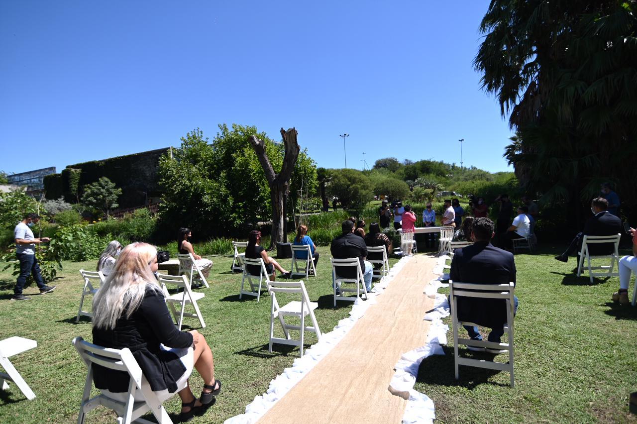 Casamiento Jardín Botánico Municipalidad de Cba