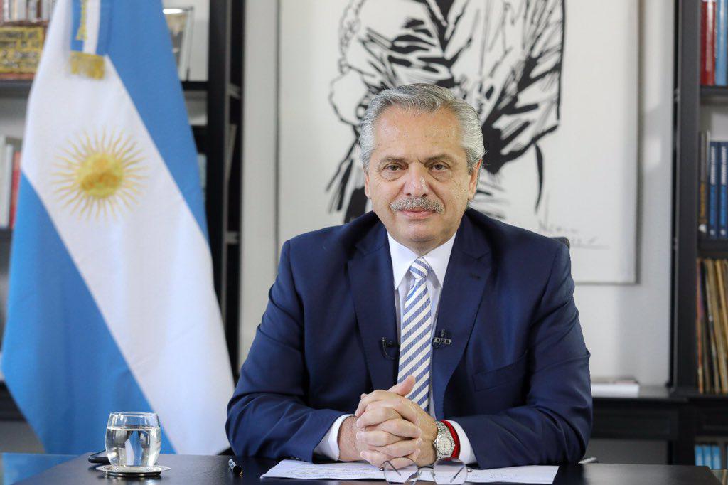 Alberto Fernández prensa oficial