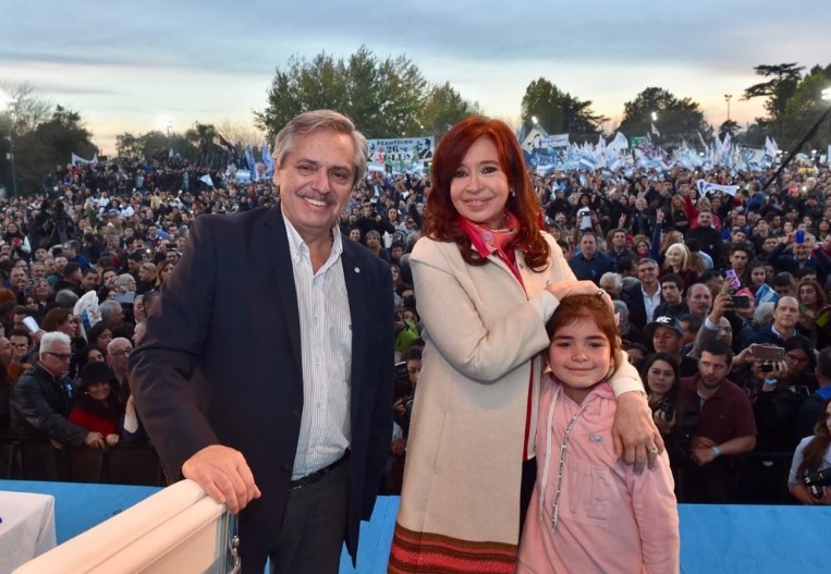 CFK Alberto en Merlo