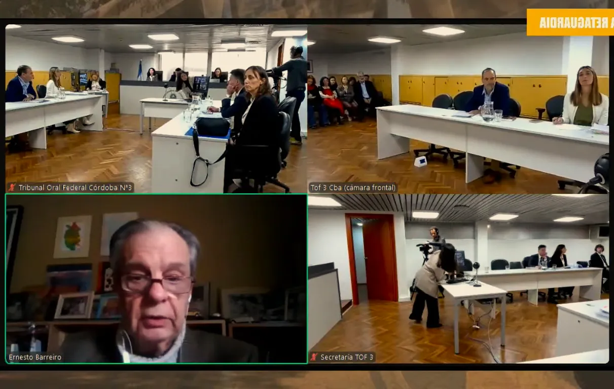 Guillermo Ernesto Nabo Barreiro en juicio de lesa humanidad (captura)