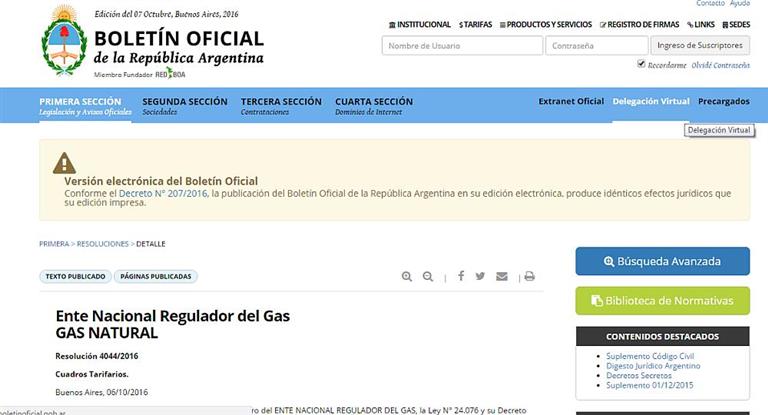 gas