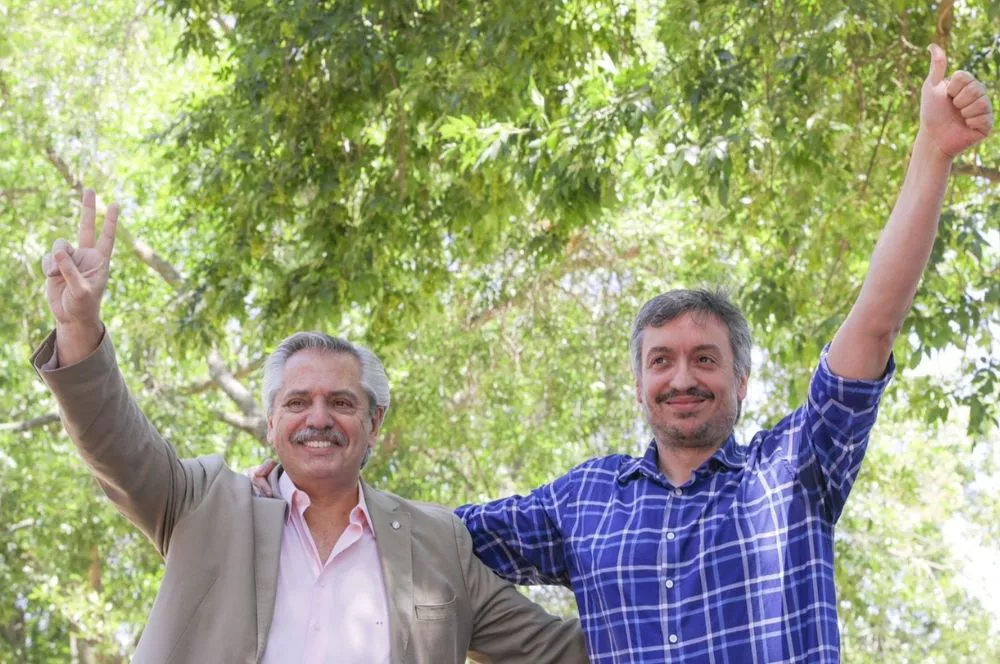 Alberto Fernández Máximo Kirchner