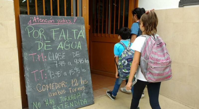suspensión de clases
