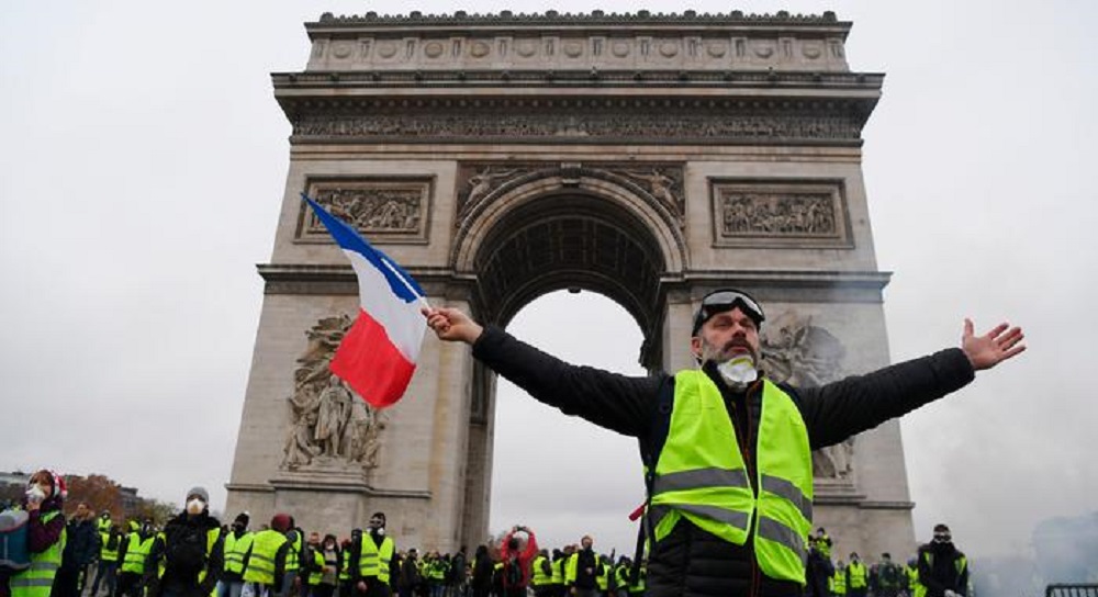 Francia protestas