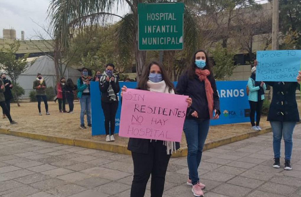 protesta residentes hospital infantil Leoguevara