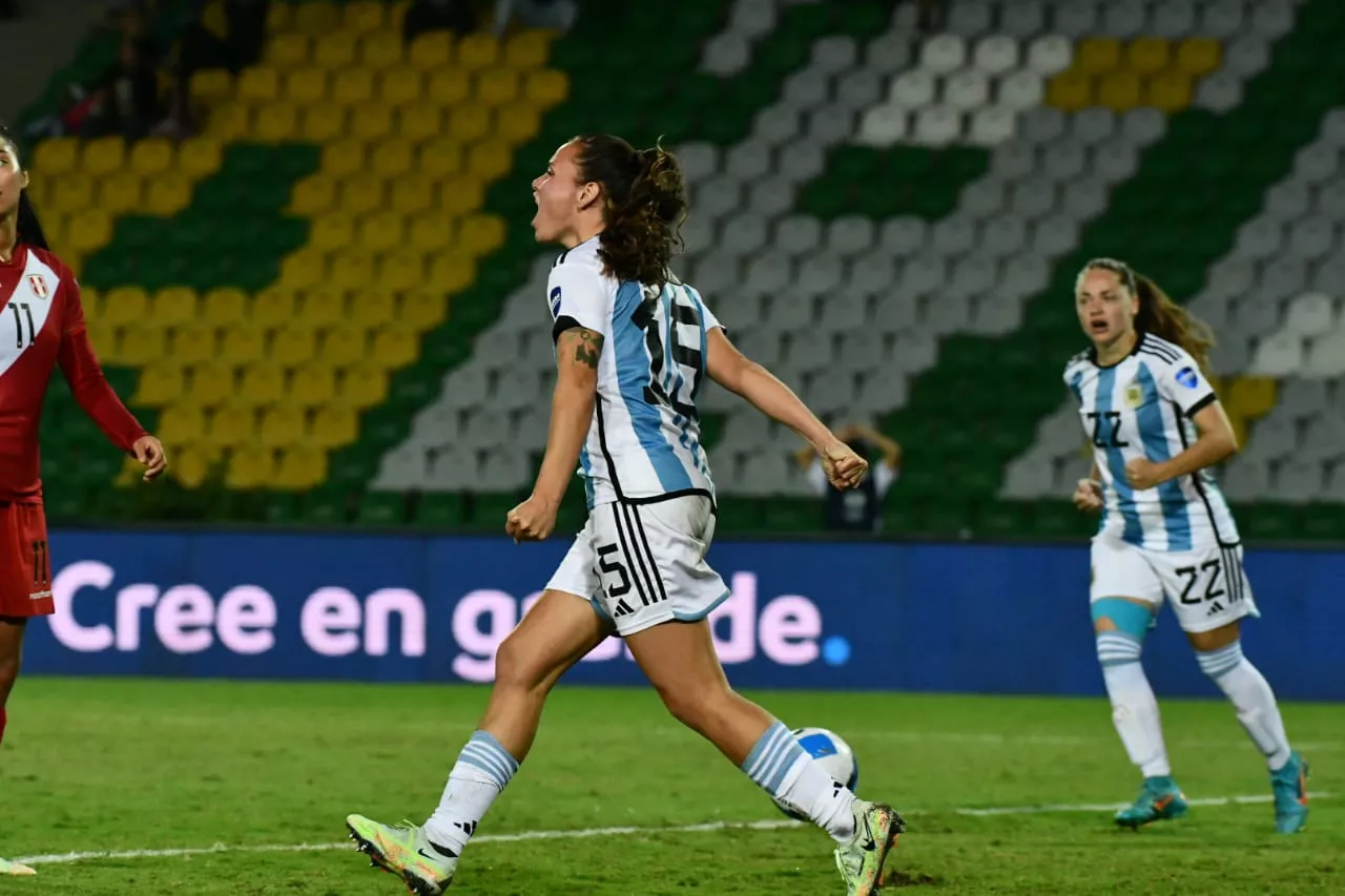 Copa América Femenina: la Selección Argentina goleó a Perú y sueña