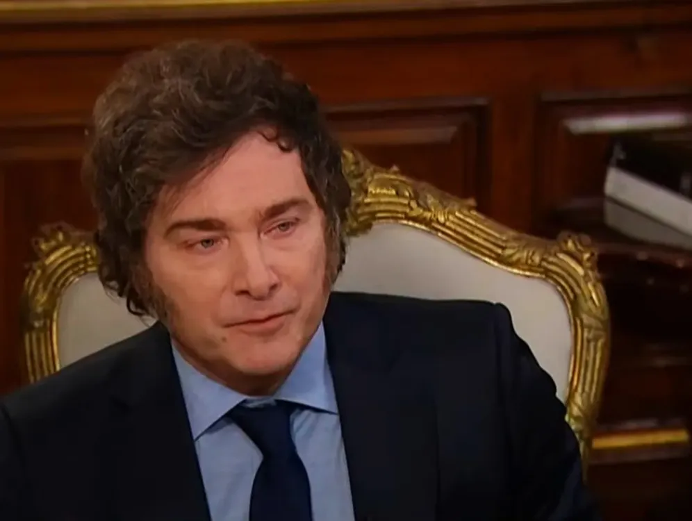 Javier Milei en TN (captura NA)