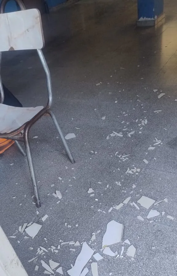 Destrozos en UOCRA by Policia Cba