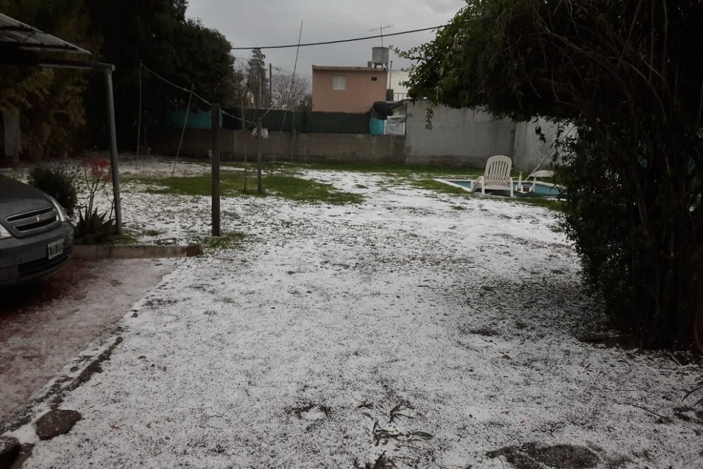 Granizo Sierras Chicas by @cordobacalles