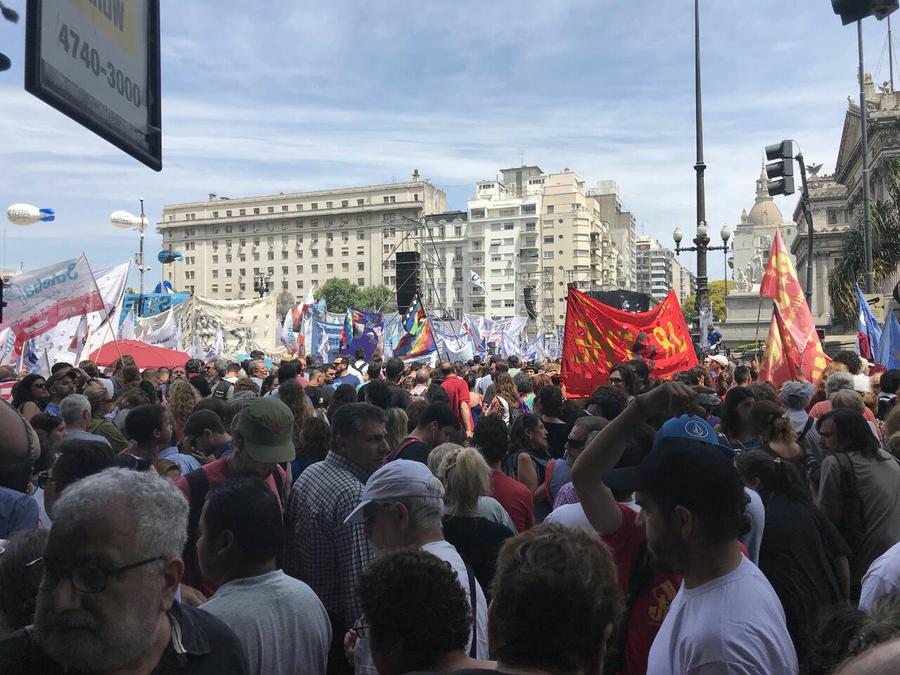 marcha al congreso contra las reformas