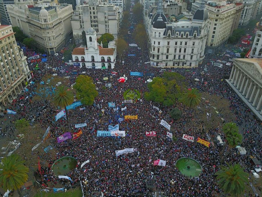 plaza de mayo santiago maldonado