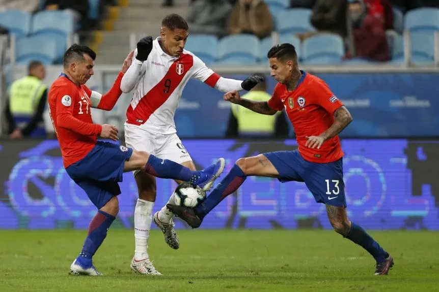 Perú vs Chile by gentileza