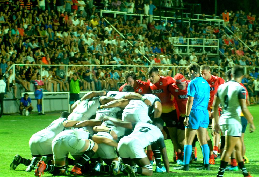 Brillante performance del hooker cordobés Leonel Oviedo en el scrum de Ceibos y autor de un try