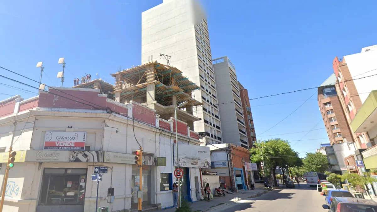 Falleció un obrero en Río Cuarto, que cayó desde una obra en construcción (Puntal)
