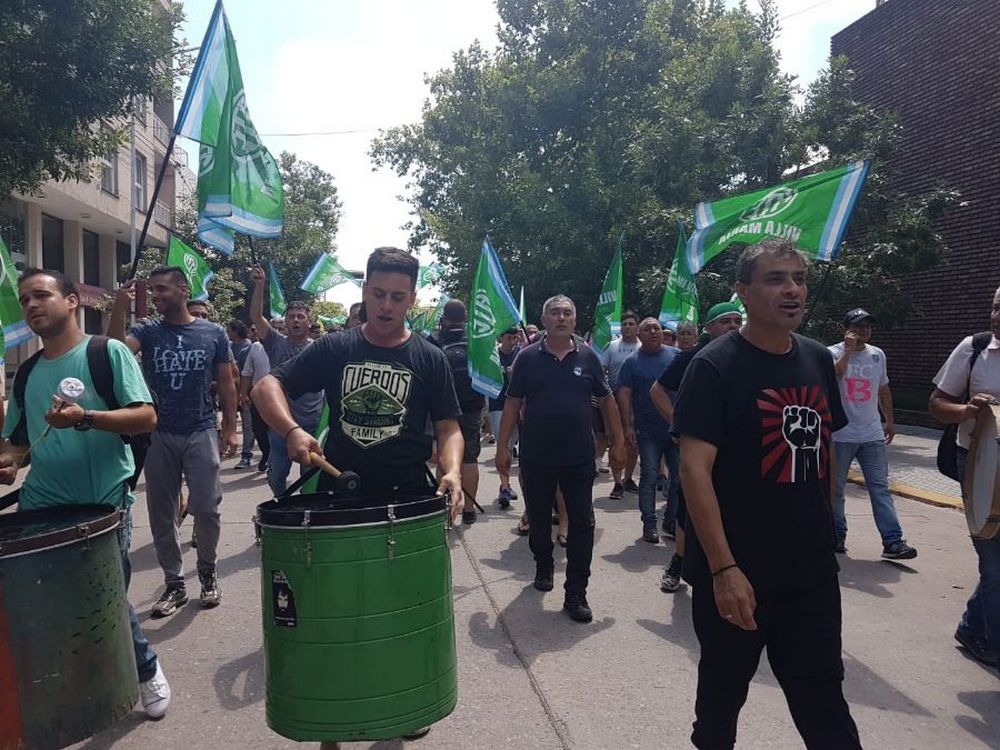 manifestación ATE villa maría 1