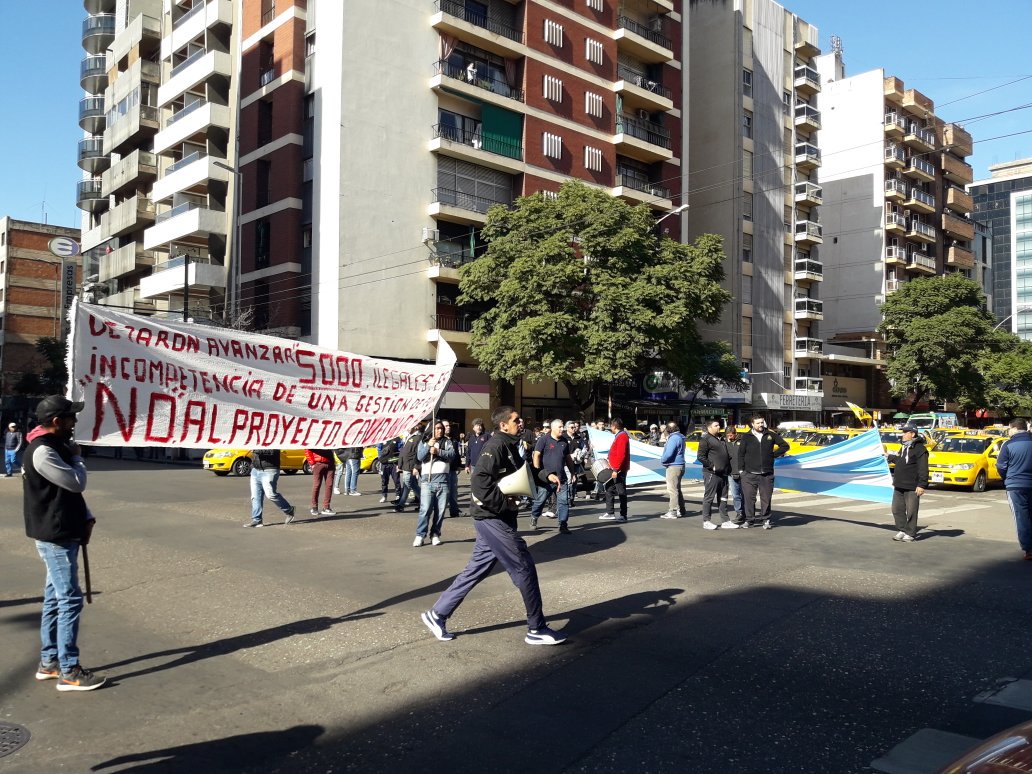 protesta taxistas by @JavierSassi