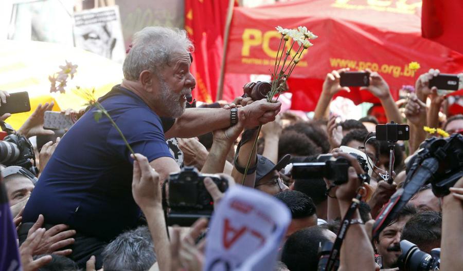 Lula en San Pablo by ap