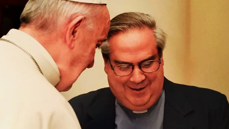 Papa Francisco y Ángel Rossi