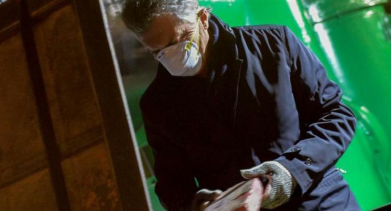 Macri en operativo de incineración de droga incautada