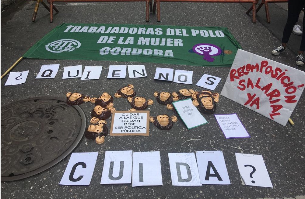 Trabajadoras del Polo de La Mujer MST PRENSA