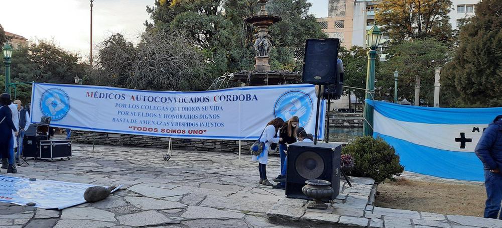 Medicos Autoconvocados Plaza Colon 10 07 2020