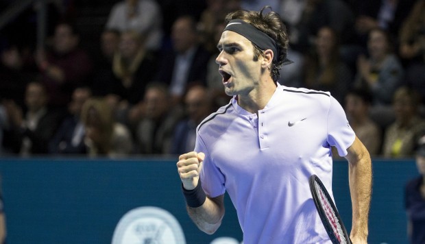 Federer by AFP