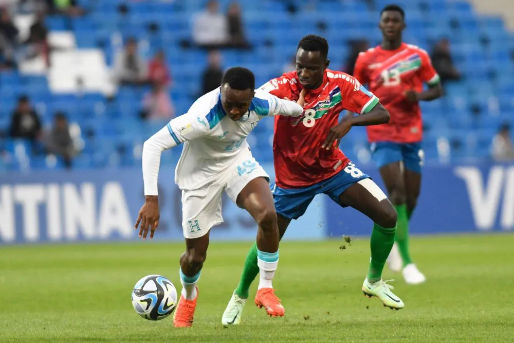 Gambia vs Honduras by@GustavoRocaGOL