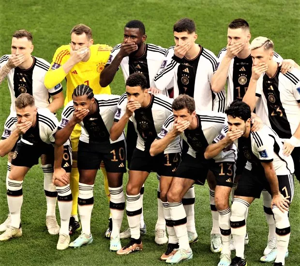 Alemania protesta en Qatar 2022