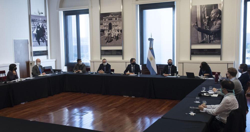 gabinete económico Télam