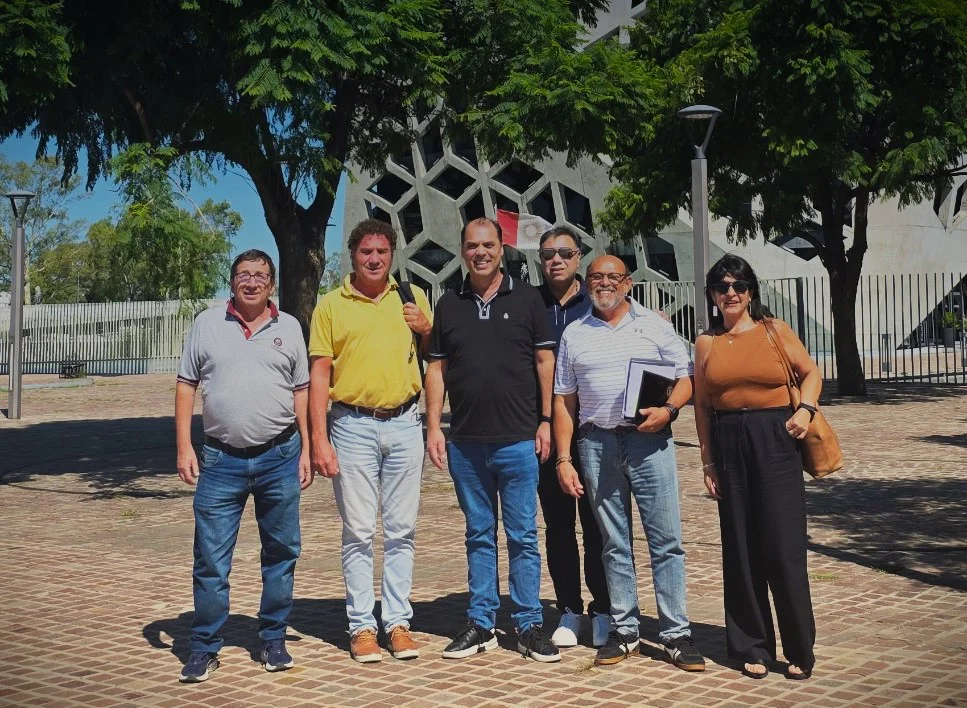 Reunión de gremios con Consalvi por descuentos abusivos del Banco de Córdoba (UEPC)