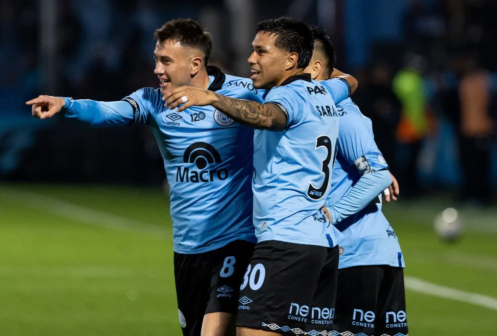 belgrano banfield 2025 compagnucci festejo web