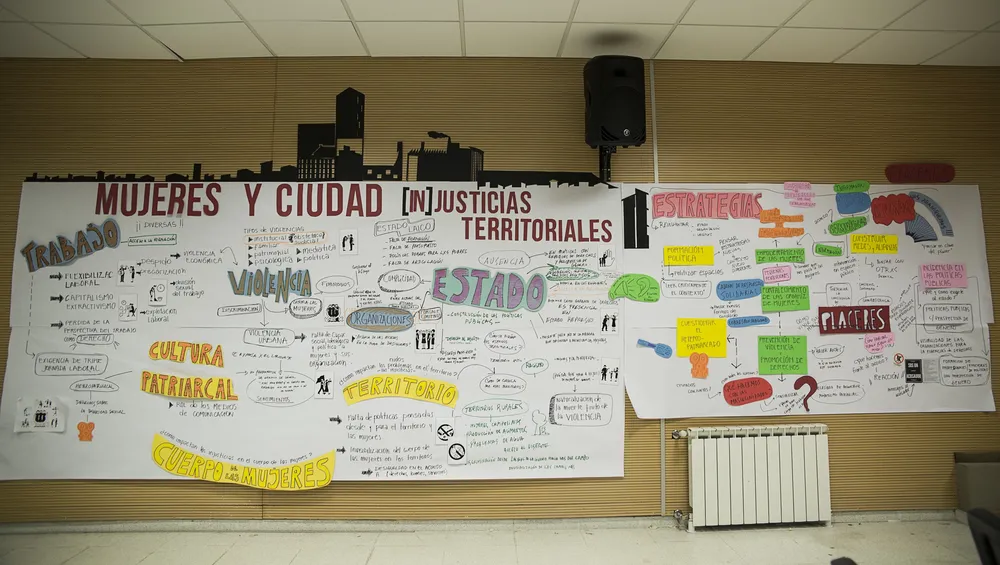 mujeres ciudades