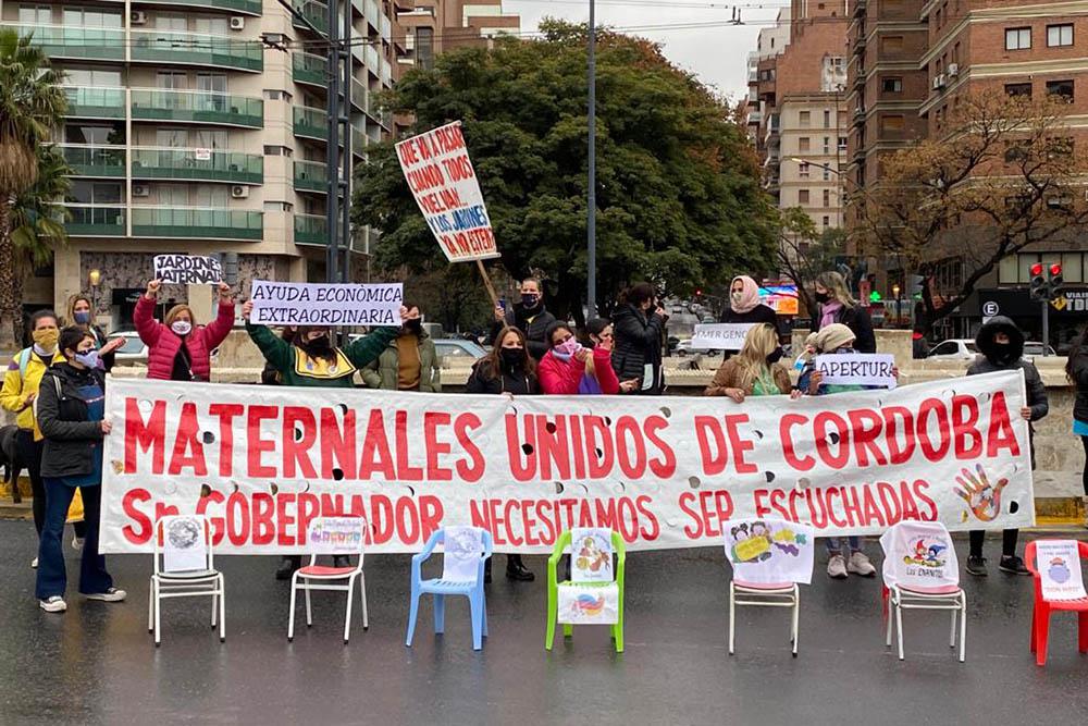 Protesta Jardines © Twitter