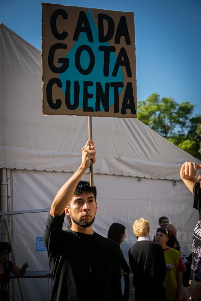 Actividad en defensa de los glaciares (Matilde Gudiño) 020