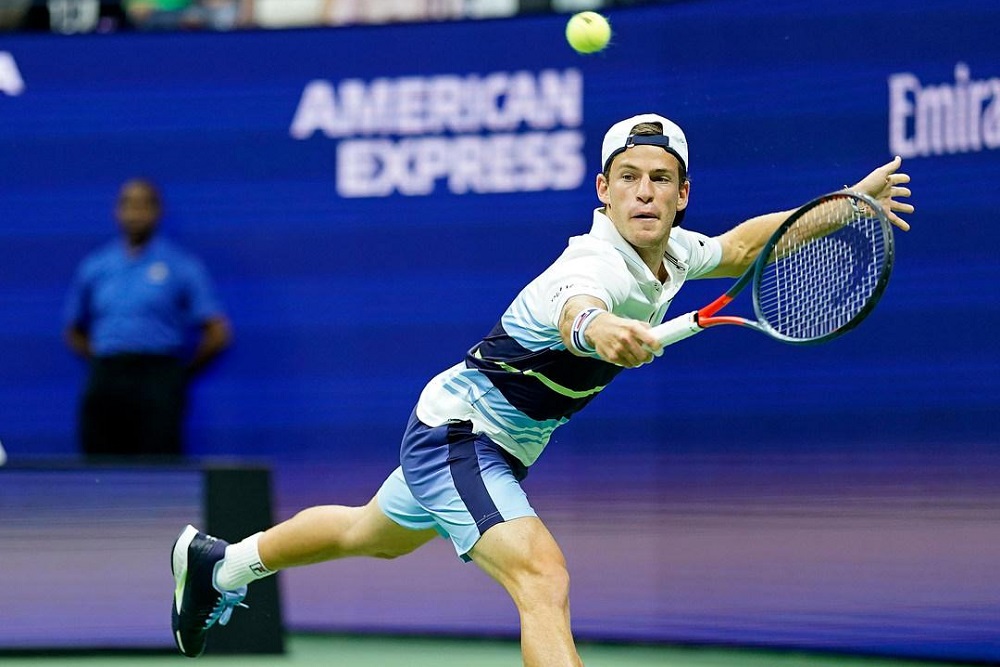 Diego Schwartzmann by prensa US Open