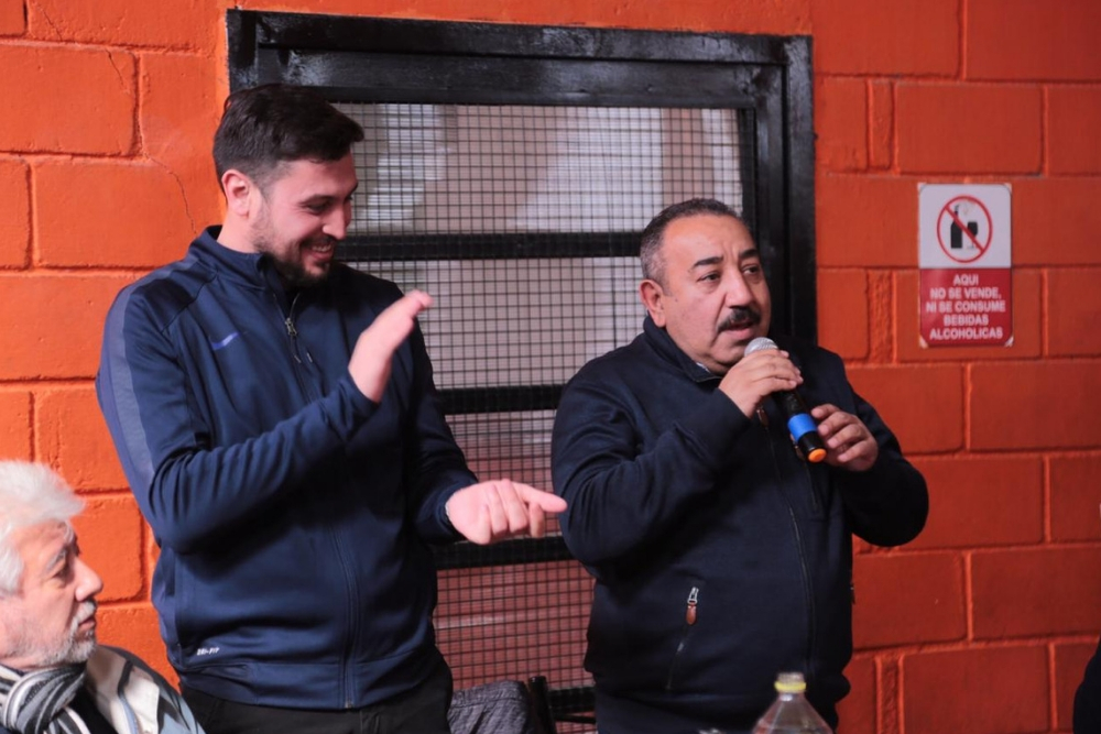 Saillen y Cahcon Prensa Frente de Todos